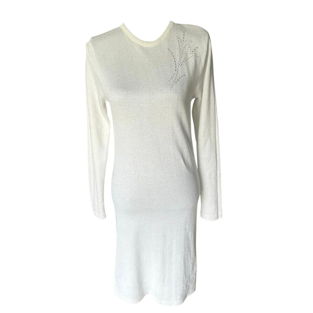 Liz Claiborne Beaded Sweater Dress size S